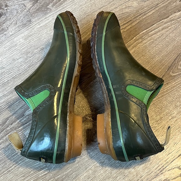 Bogs Rue Garden Green Gum Ankle Rain Boots Womens 11 EU 42 - Picture 4 of 9